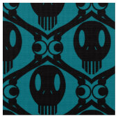 Morbid Faces Stoff (Nahaufnahme)