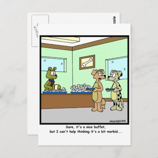 Morbid Postkarte (Vorne/Hinten)