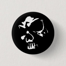 Morbid Skull Button