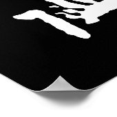 Morbid Skull Poster (Ecke)