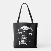 Morbid Skull Tote Bag Tasche (Rückseite)