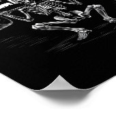 Morbily A Beast Funny Sarcastic Meme Poster (Ecke)