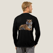 Morbily Obese Tiger T - Shirt (Voller Rücken)