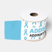 Morbus-Addison-Bewusstseins-Musterband Ripsband (Spule)