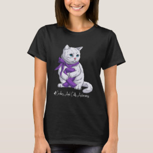 Morbus Crohn and Colitis Awareness Montag Lila Ban T-Shirt