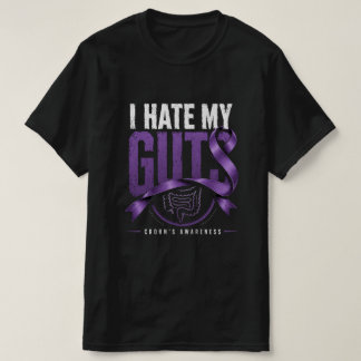 Morbus Crohn Awareness-Geschenk Lustig Ich hasse m T-Shirt