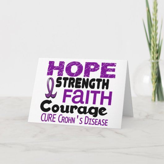 Morbus Crohn HOPE 3 Karte (Vorderseite)