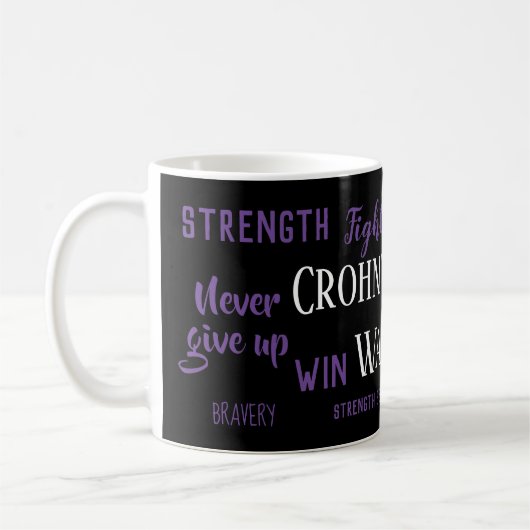 Morbus Crohn Kaffeetasse (Links)