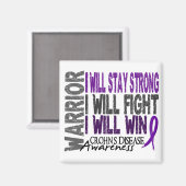 Morbus Crohn Magnet (Vorderseite/Rückseite)