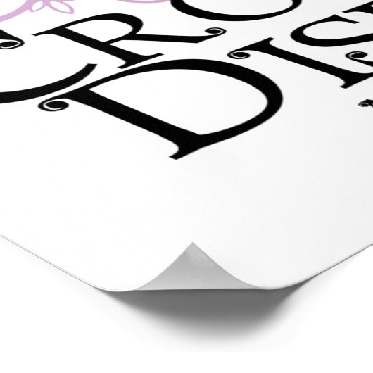 Morbus Crohn Poster (Ecke)