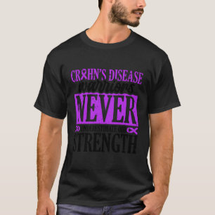 Morbus Crohn Warrior Unterschätzt nie das Darm T-Shirt
