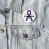 Morbus Crohn: weißer Knopf Button (Beispiel)