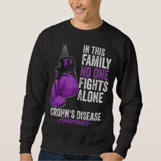 Morbus Crohn's Disease Awareness Month Gloves Gree Sweatshirt