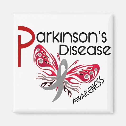 Morbus Parkinsons BUTTERFLY 3.1 Magnet (Vorne)