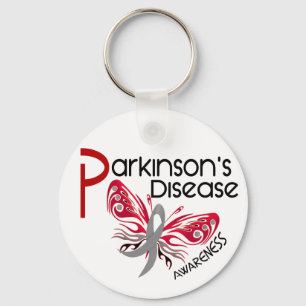 Morbus Parkinsons BUTTERFLY 3.1 Schlüsselanhänger