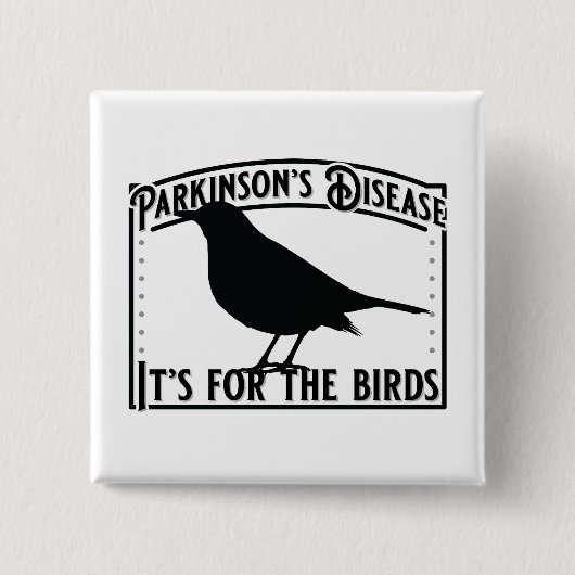 Morbus Parkinsons Button (Vorderseite)
