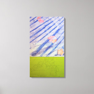 Morceaux de Temps n1 du 18 oct 2015 Canvas Print Leinwanddruck