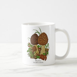 Morchel-Pilz-Kaffee-Tasse Kaffeetasse