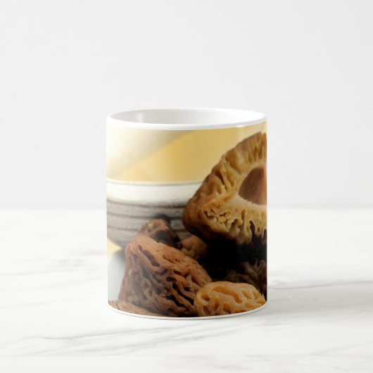 Morchel-Pilz Kaffeetasse (Mittel)