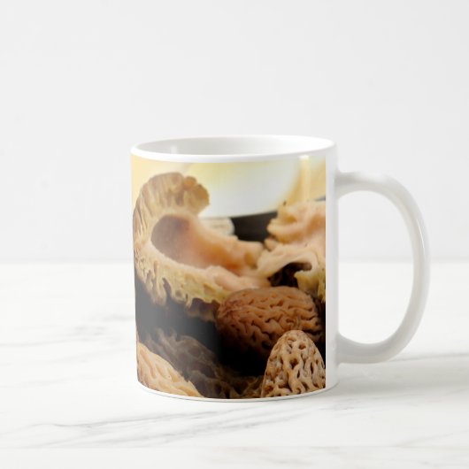 Morchel-Pilz Kaffeetasse (Rechts)
