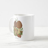 Morchel-Pilz-Kaffeetasse Kaffeetasse (Vorderseite Links)