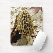 Morchel-Pilz-Mausunterlage Mousepad (Mit Mouse)