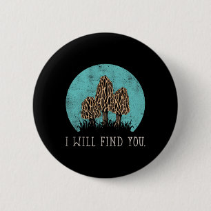 Morchel Pilz Pilz Pilz Sammler Morchel Button