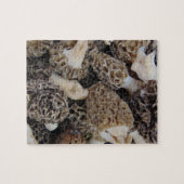 Morchel-Pilze Puzzle (Horizontal)