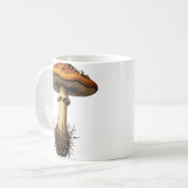 Morchel Teller Kaffeetasse (Vorderseite Links)