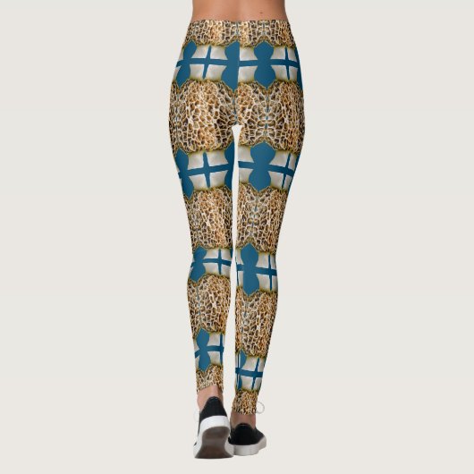 Morchelpilz-Leggings Leggings (Rückseite)