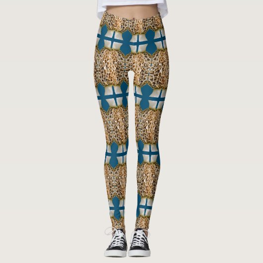Morchelpilz-Leggings Leggings (Vorderseite)