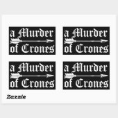 Mord an Crones Sticker (Blatt)