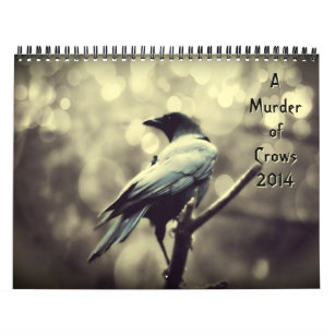 Mord an Krähen 2014 Kalender