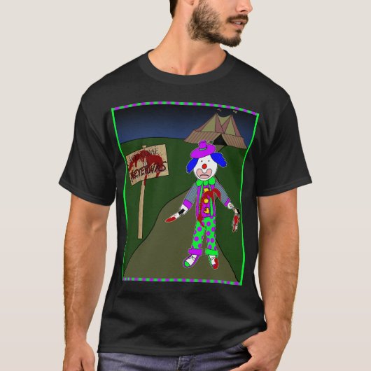Mord-Clown T-Shirt (Vorderseite)