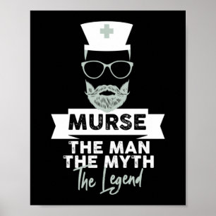 Mord. Der Mann. Der Mythos. Die Legende. Funny Mur Poster