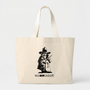 Mord-Geheimnis-Party-Tragetaschen-Tasche Jumbo Stoffbeutel