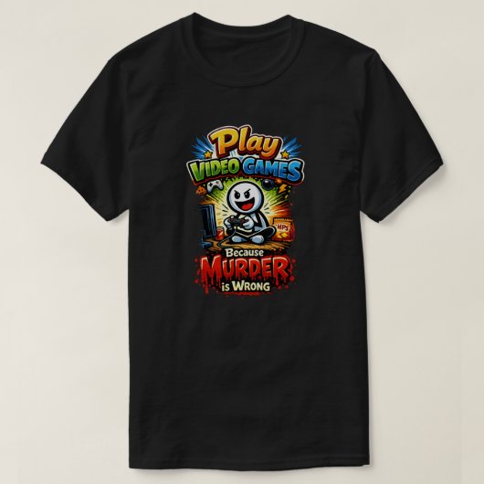 Mord ist falsch 1 T-Shirt (Design vorne)