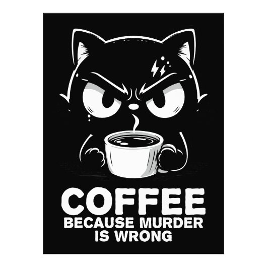 Mord ist falsch fotodruck (Vorne)