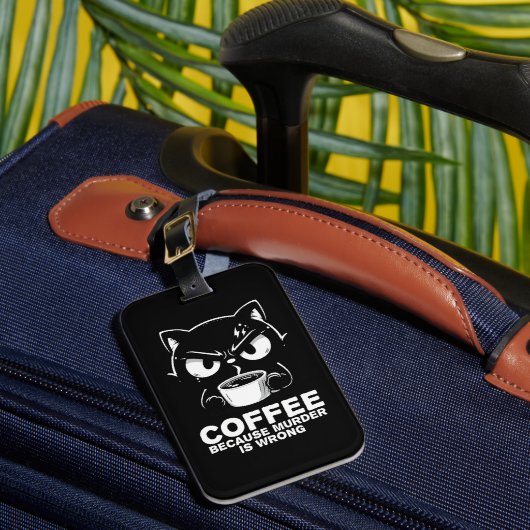 Mord ist falsch gepäckanhänger (Vorderseite Insitu 1)