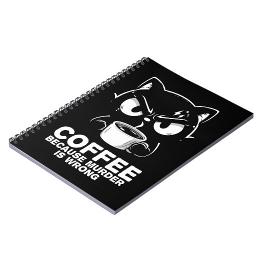 Mord ist falsch notizblock (Linke Seite)