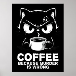 Mord ist falsch poster