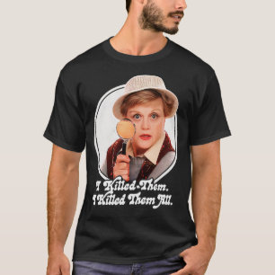 Mord ist ihr Hobby 80er Retro-TV-Design 3 T-Shirt
