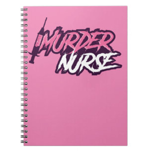 Mord-Krankenschwester-Notizbuch Notizblock