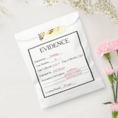 Mord-Mystery-Beweise Geschenktütchen (Versiegelt)