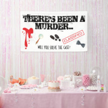 Mord Mystery Birthday Party BLOODY