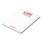 Mord Mystery Birthday Party Case Files Falten Notizblock (Rotiert)