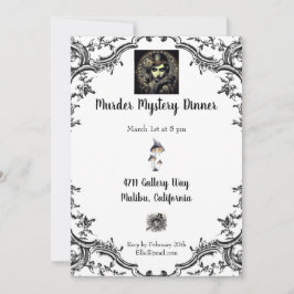 Mord Mystery Dinner Einladung