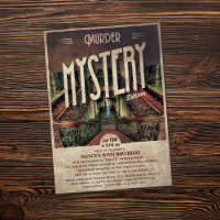 Mord Mystery Dinner Einladung