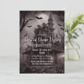 Mord Mystery Dinner Party Einladung (Stehend Vorderseite)