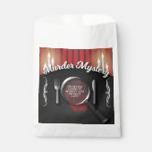 Mord Mystery Dinner Theater Party Geschenktütchen (Vorderseite)